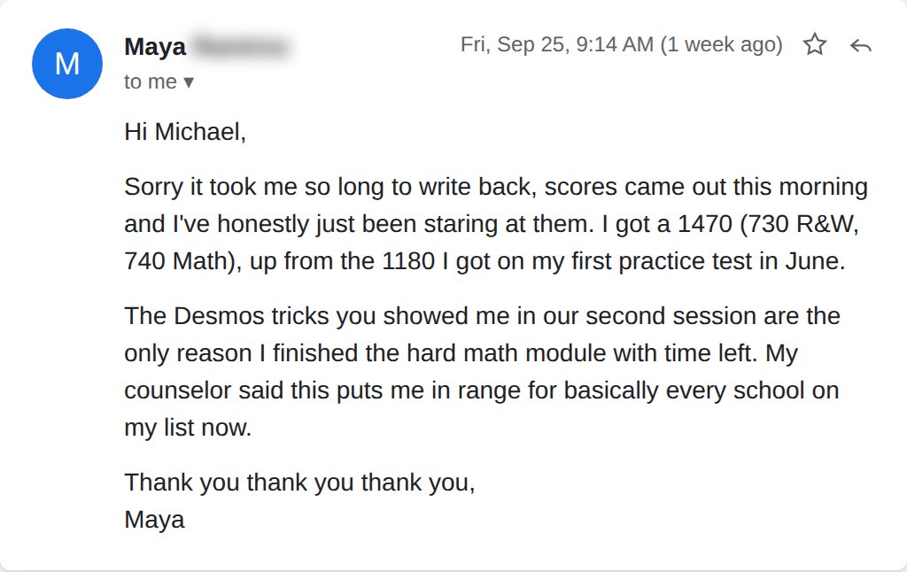 Message from Maya